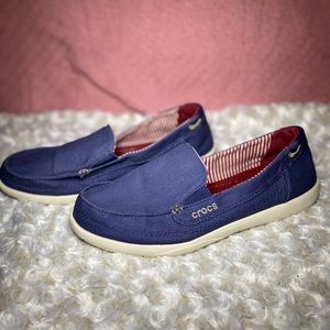 Womens Walu Canvas Loafer Sz 9